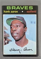 1971 Topps Hank Aaron Baseball Card #400