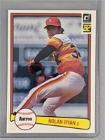1982 Donruss Nolan Ryan Baseball Card #419