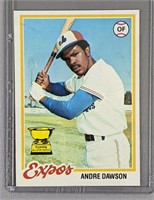 1978 Topps Andre Dawson Baseball Card #72
