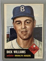 1953 Dick Williams Baseball Card #125
