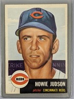 1953 Topps Howie Judson Baseball Card #12
