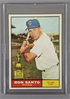 1961 Topps Ron Santo All-Star Rookie Card #35