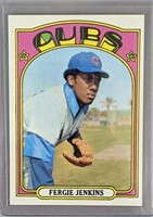 1972 Topps Fergie Jenkins Baseball Card #410