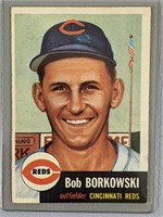 1953 Topps Bob Borkowski Baseball Card #7