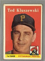 1958 Topps Ted Kluszewski Baseball Card #178