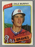 1980 Topps Dale Murphy Baseball Card #274