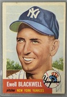 1953 Topps Ewell Blackwell Baseball Card #31