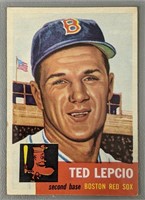 1953 Topps Ted Leocio Baseball Card #18