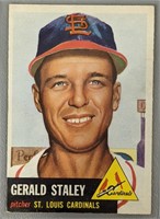 1953 Topps Gerald Staley Baseball Card #56