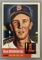 1953 Topps Dick Brodowski Baseball Card #69