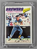 1977 Topps Robin Yount Baseball Card #635