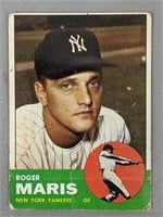 1963 Topps Roger Maris Baseball Card #120