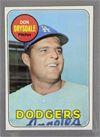 1969 Topps Don Drysdale Baseball Card #400