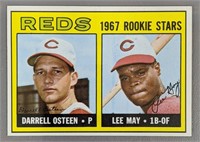 1968 Topps Reds 1967 Rookie Stars Baseball Card