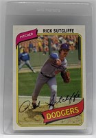 1980 Topps Rick Sutcliffe Baseball Card #544