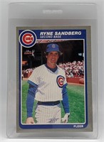 1985 Fleer Ryne Sandberg Baseball Card #65