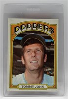 1972 Topps Tommy John Baseball Card #264