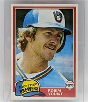 1981 Topps Robin Yount Baseball Card #515
