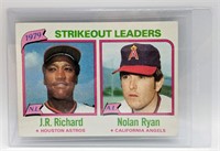 1980 Topps 1979 Strikeout Leaders Card #206