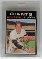 1971 Topps Gaylord Perry Baseball Card #140
