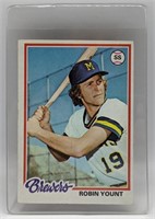 1978 Topps Robin Yount Baseball Card #173