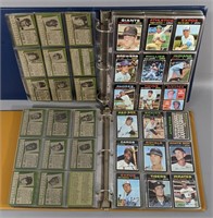 1971 Tops Baseball Complete Set In Two Albums