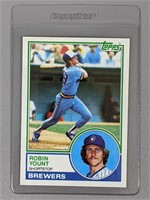 1983 Topps Robin Yount Baseball Card #350