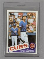 1985 Topps Ryne Sandberg Baseball Card #460