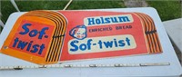 Vintage 42x20 Softwist Holsum enriched bread