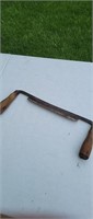 Vintage draw knife 8" blade surface
