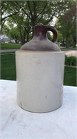 11” Vintage stoneware jug/crock-a little dirty