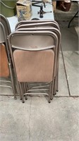 4 matching  Samsonite Folding chairs