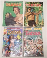 (4) Vintage Dell, DC, Marvel Tarzan Comic Books
