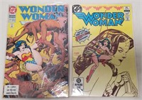 (2) Vintage DC Wonder Woman Comic Books