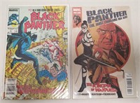 (2) Marvel Black Panther Comic Books