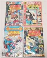 (4) Vintage DC Superman Family Comic Books