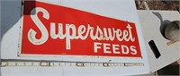 Vintage Supersweet Feeds 28x10 sign