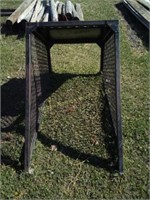 Skid loader cage