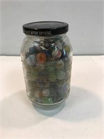 Jar of marbles. 5 shooters