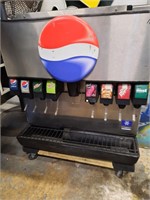 8 head Pepsi soda dispenser