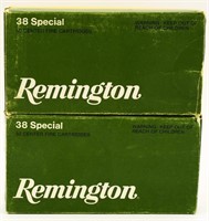 100 Rounds Of Remington .38 Special Ammunition