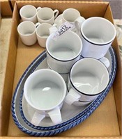 Set of Dansk Bistro Cups & Dishes