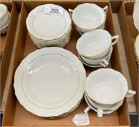 Set of Herend Hand Painted China Dishes