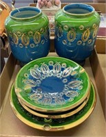 Rosenthale Netter Italian Vases & Ashtrays