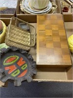 Ashtray, Portable Chess Board, Decorative Basket