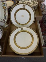 Monogrammed French China