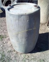 Standard Oil Galvanized Barrel