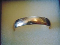 10K Gold Men's Wedding Band