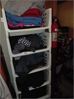 Stacking Cubbies w/ Assorted 2XL Jackets