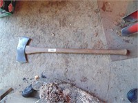 Double Edged Axe w/ Hickory Handle